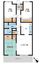 コリンヌ津田沼の物件間取画像